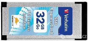 SSD ExpressCard od Verbatimu odhalena (http://www.swmag.cz)
